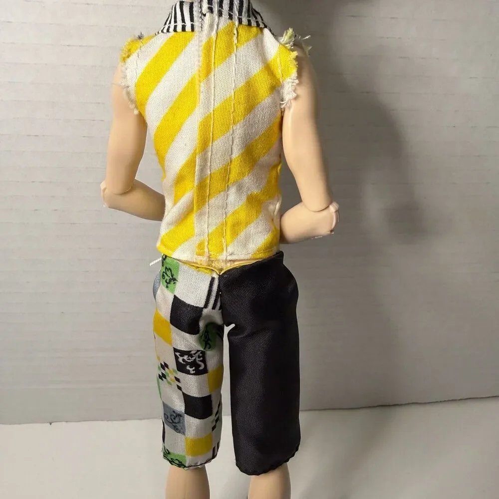 Monster High Gloom Beach Jackson Jekyll Doll Beach Ball Postcard Mattel 2010